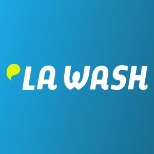 la wash logo
